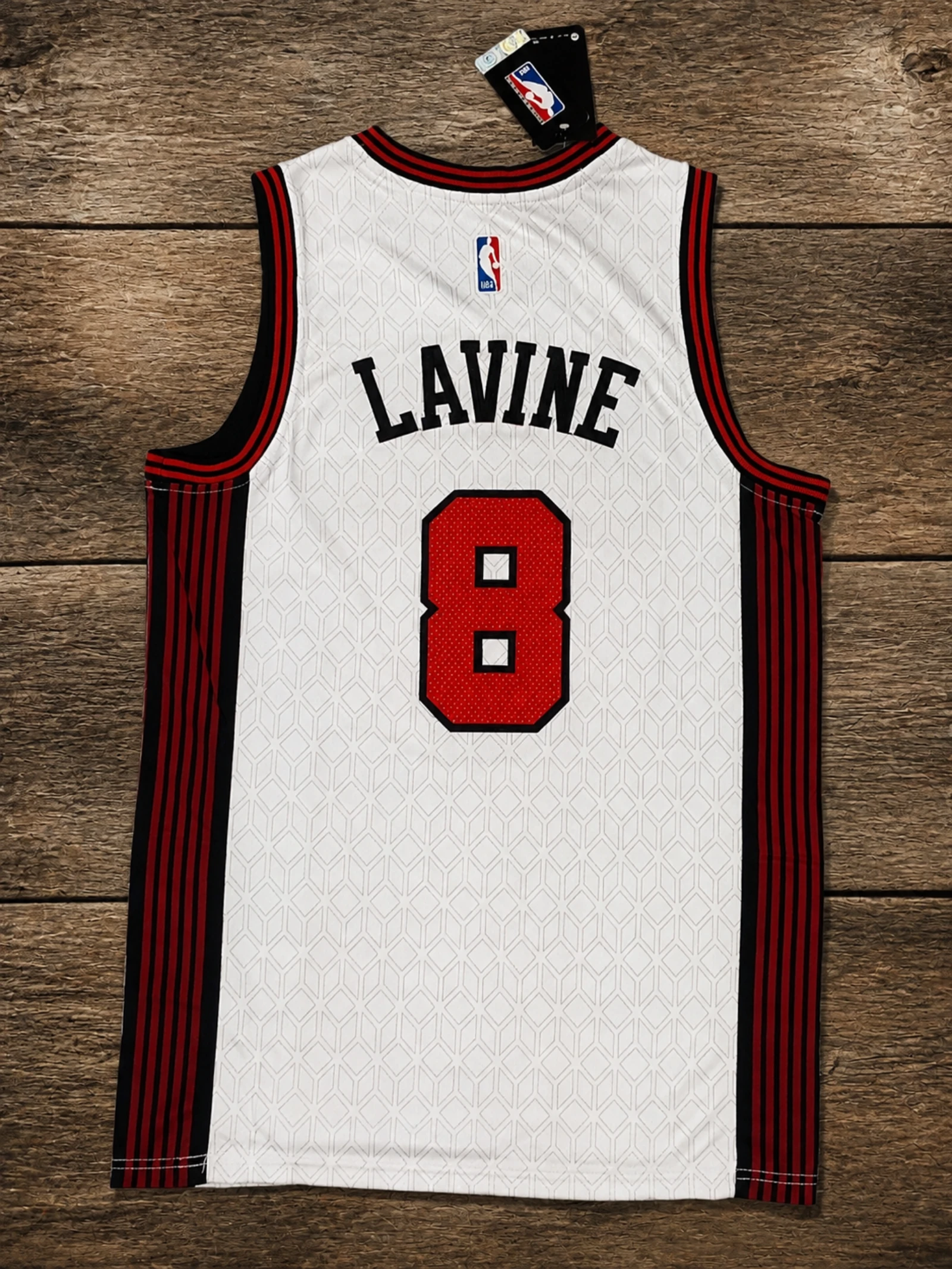 Camiseta Lavine #8 Lavine Basketball Jersey Tamanho M Nike NBA – photo 2